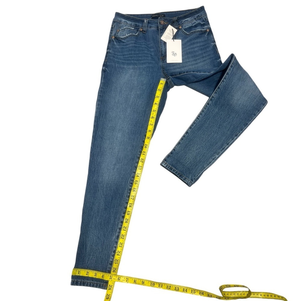 Sincerely Jules high rise super stretch skinny jeans medium wash size 5/27 - Picture 5 of 8